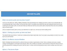 Tablet Screenshot of anchorpullers.com
